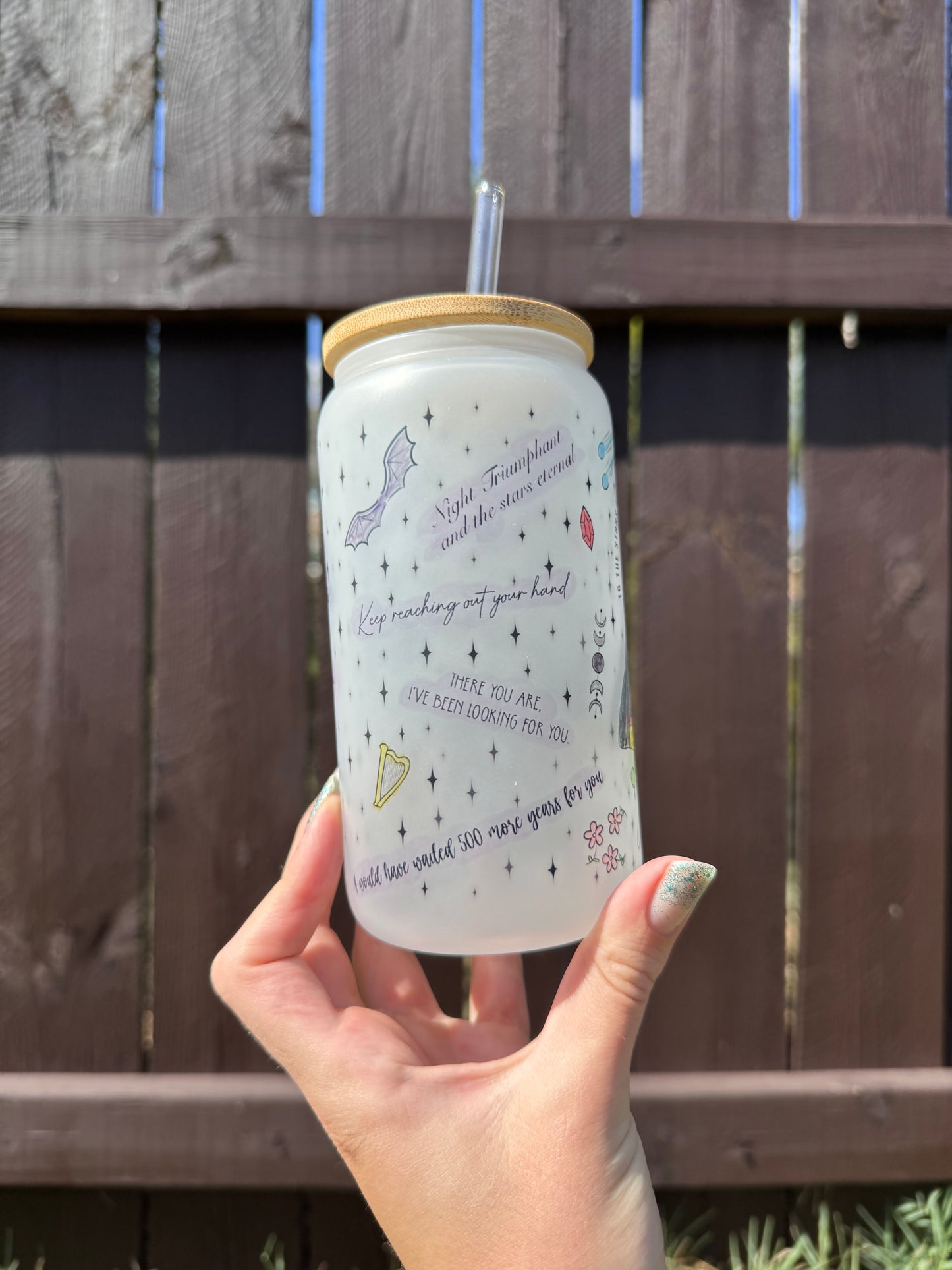 City of Starlight Glass Cup