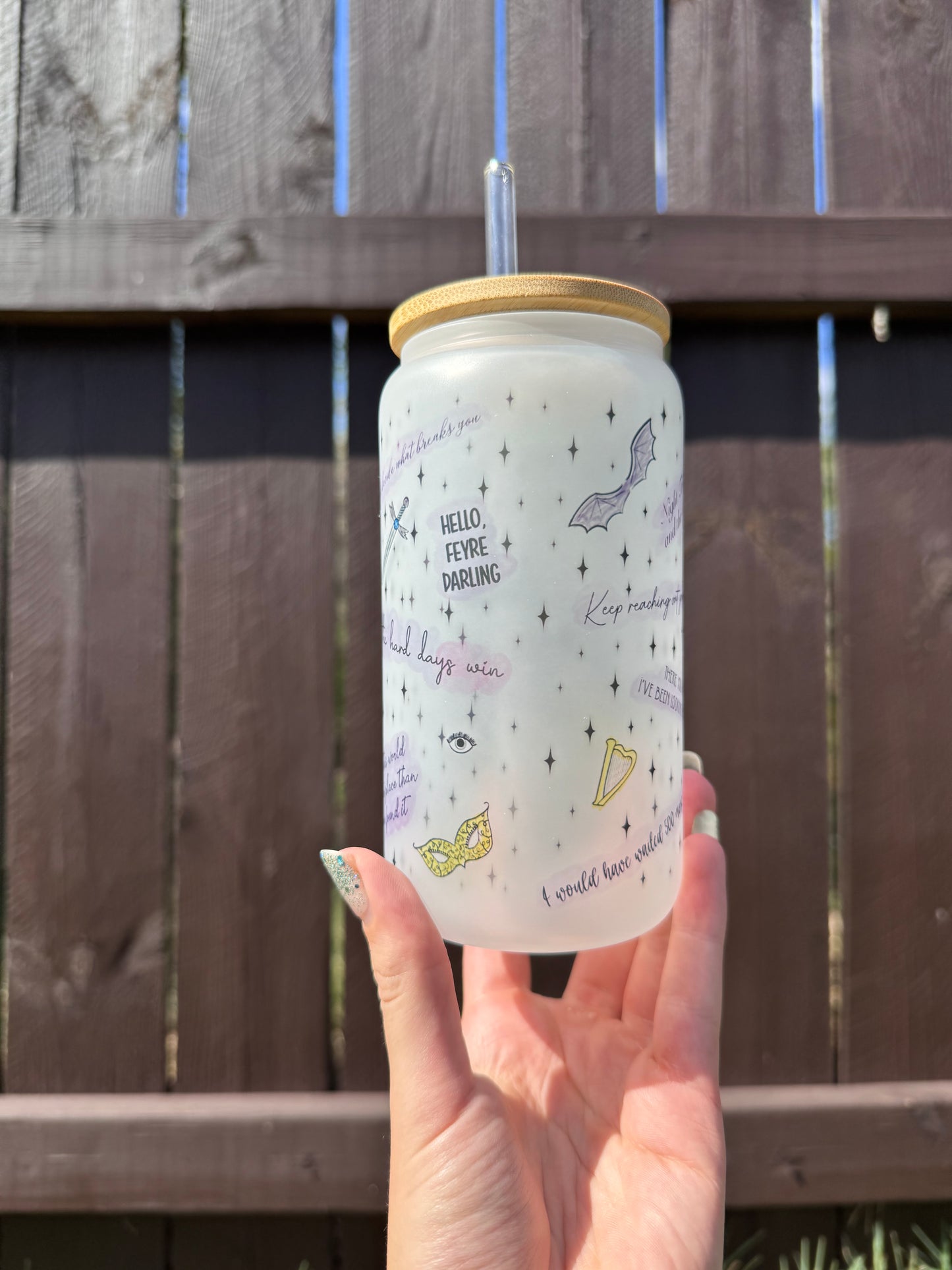 City of Starlight Glass Cup