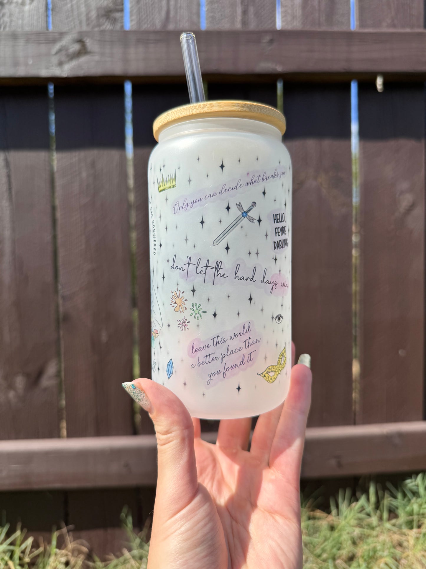City of Starlight Glass Cup