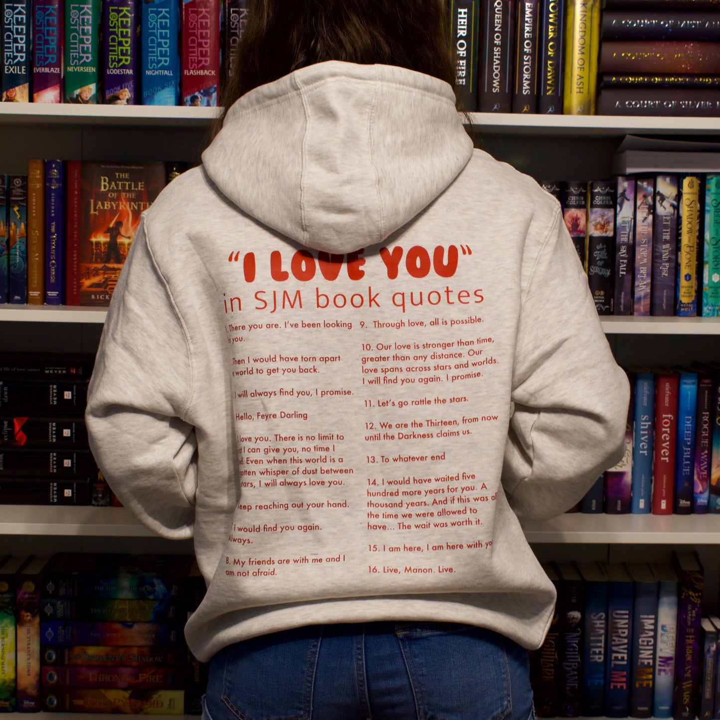 “I LOVE YOU” SJM Hoodie