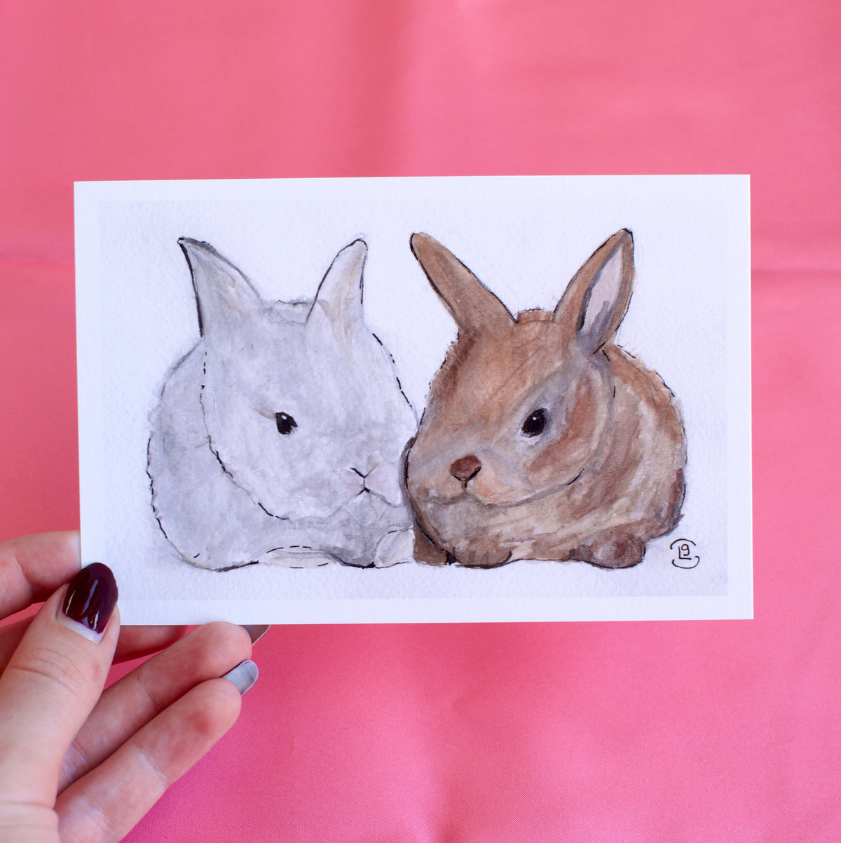 Double Trouble Original Print