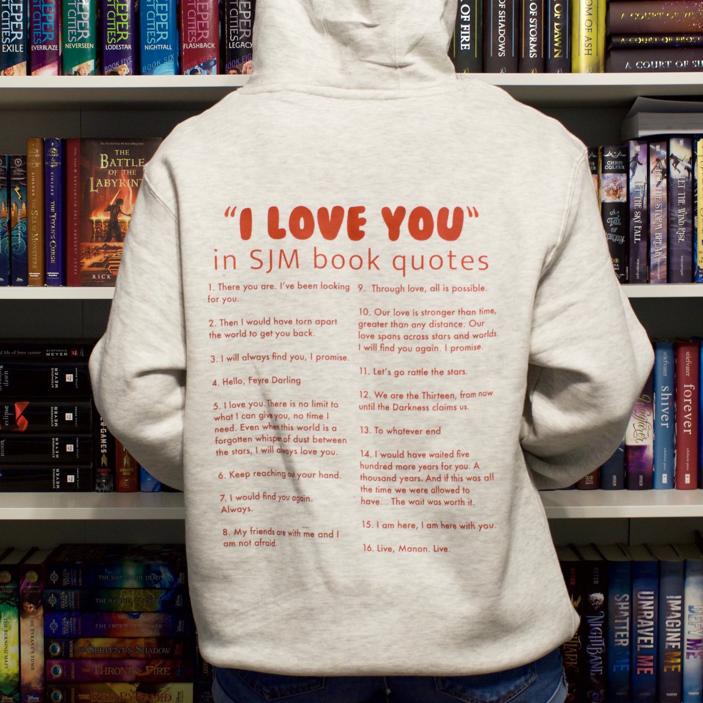 “I LOVE YOU” SJM Hoodie