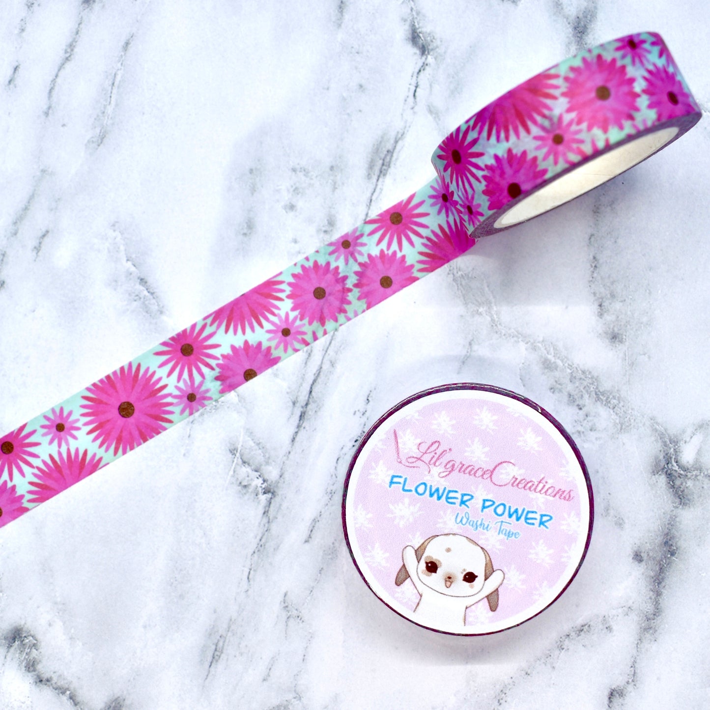 Flower Power Washi Tape