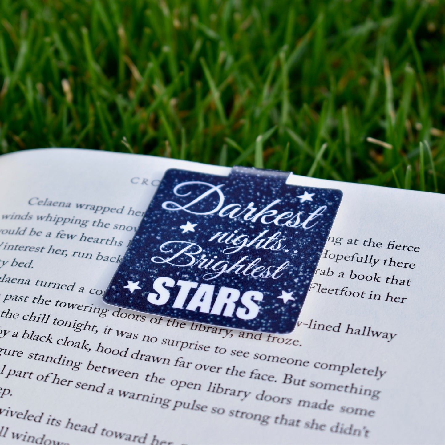 Darkest Nights, Brightest Stars Magnetic Bookmark