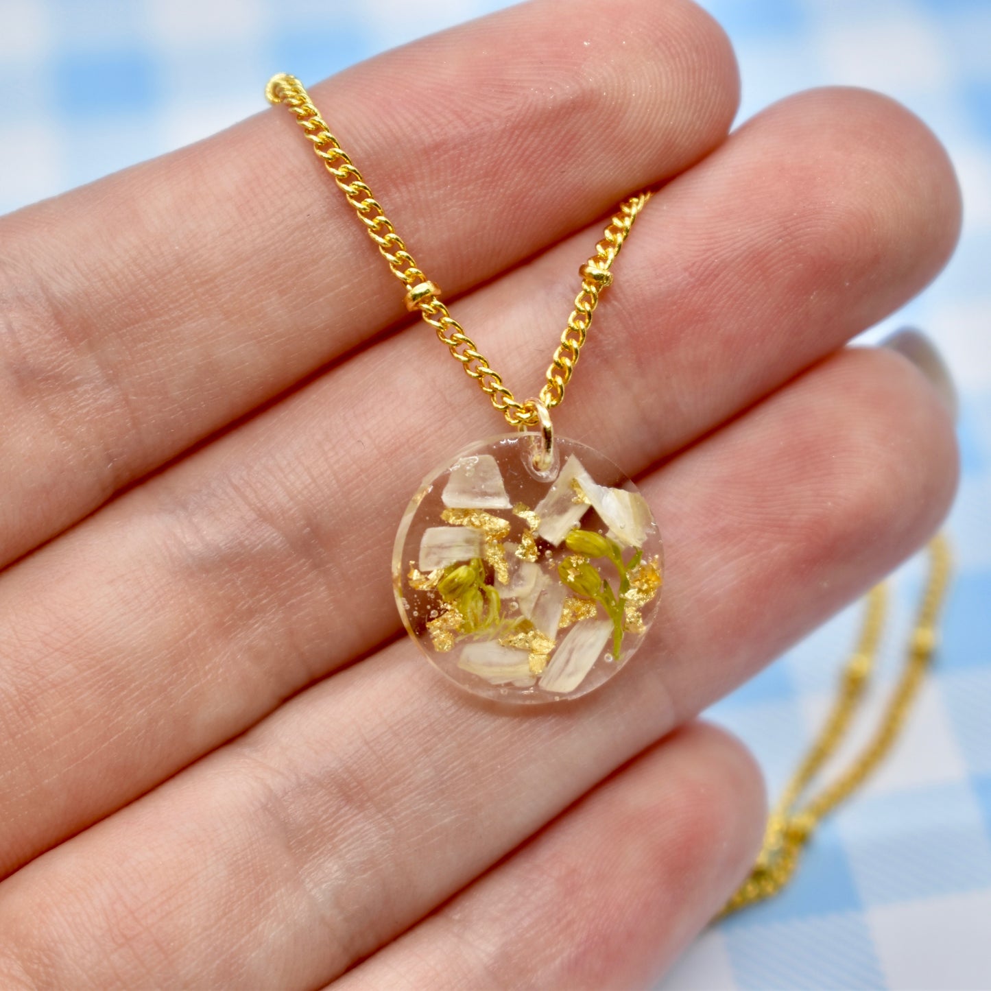 Daisy Petal Necklace