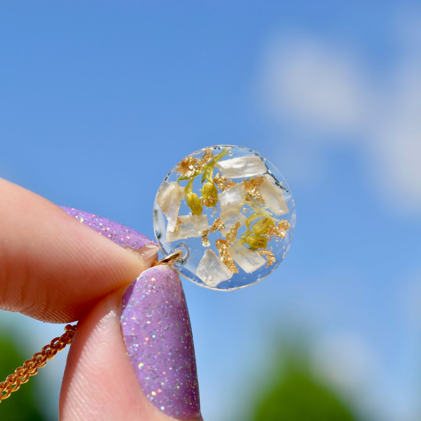 Daisy Petal Necklace