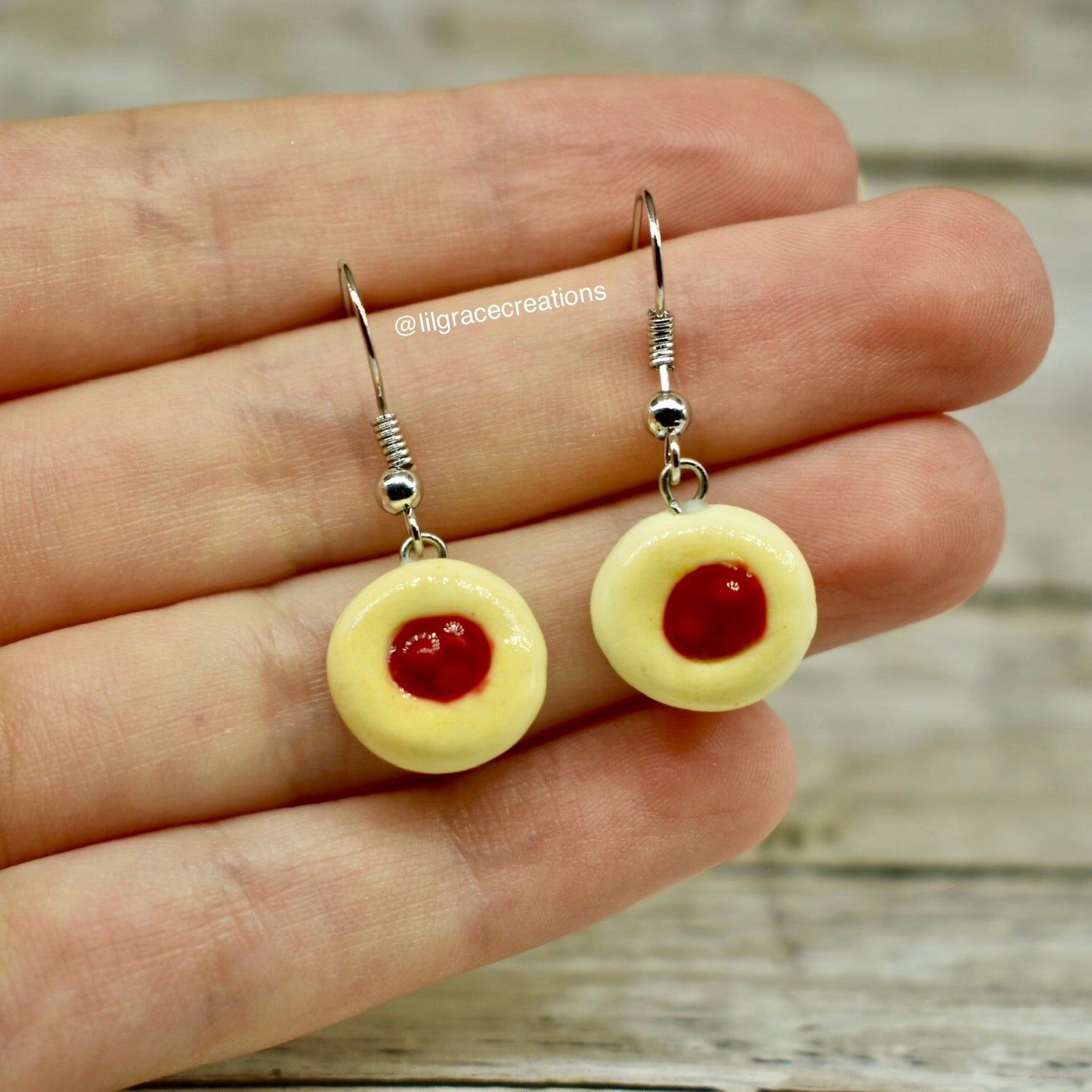 Cherry Kolache Earrings
