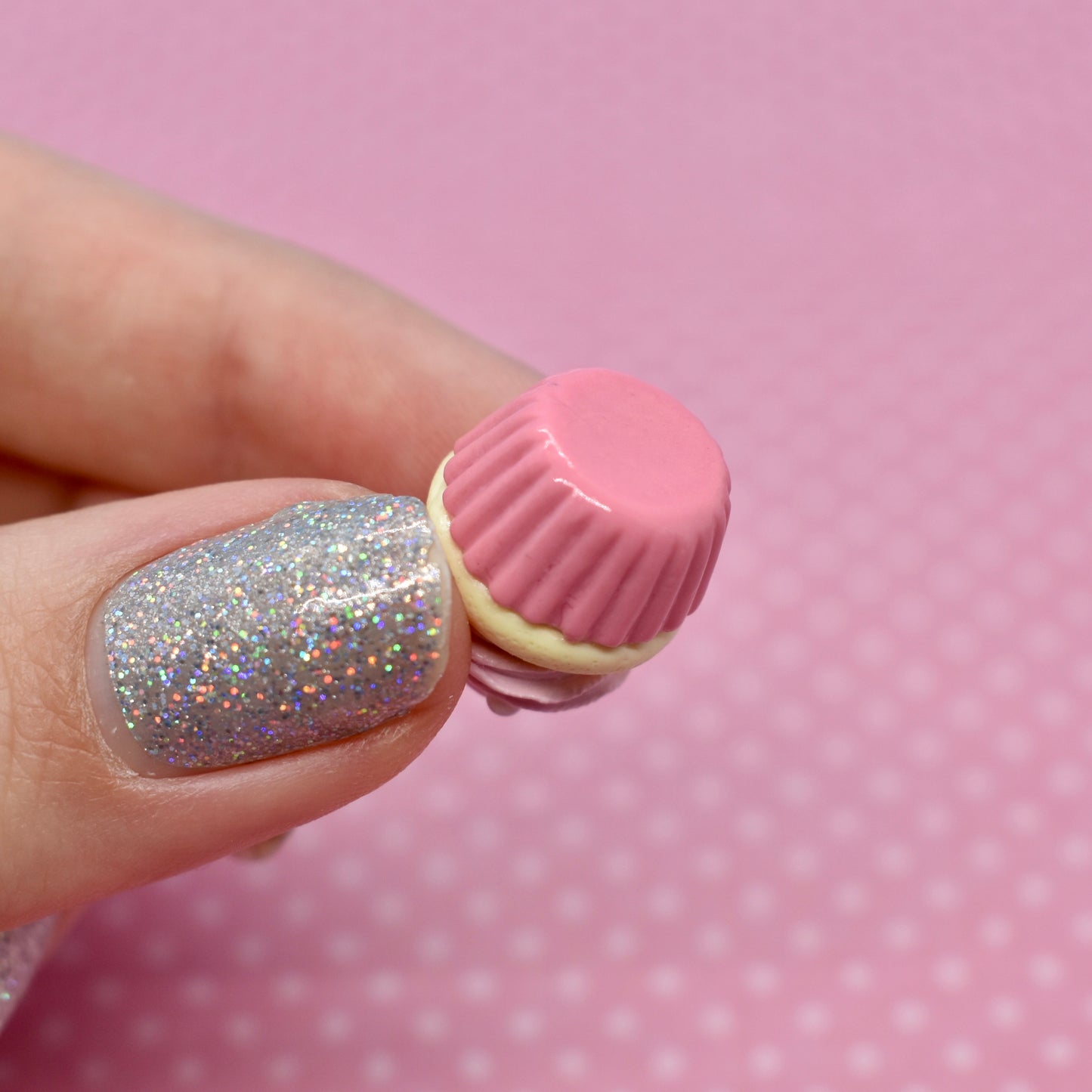 Pink Lemonade Cupcake Charm