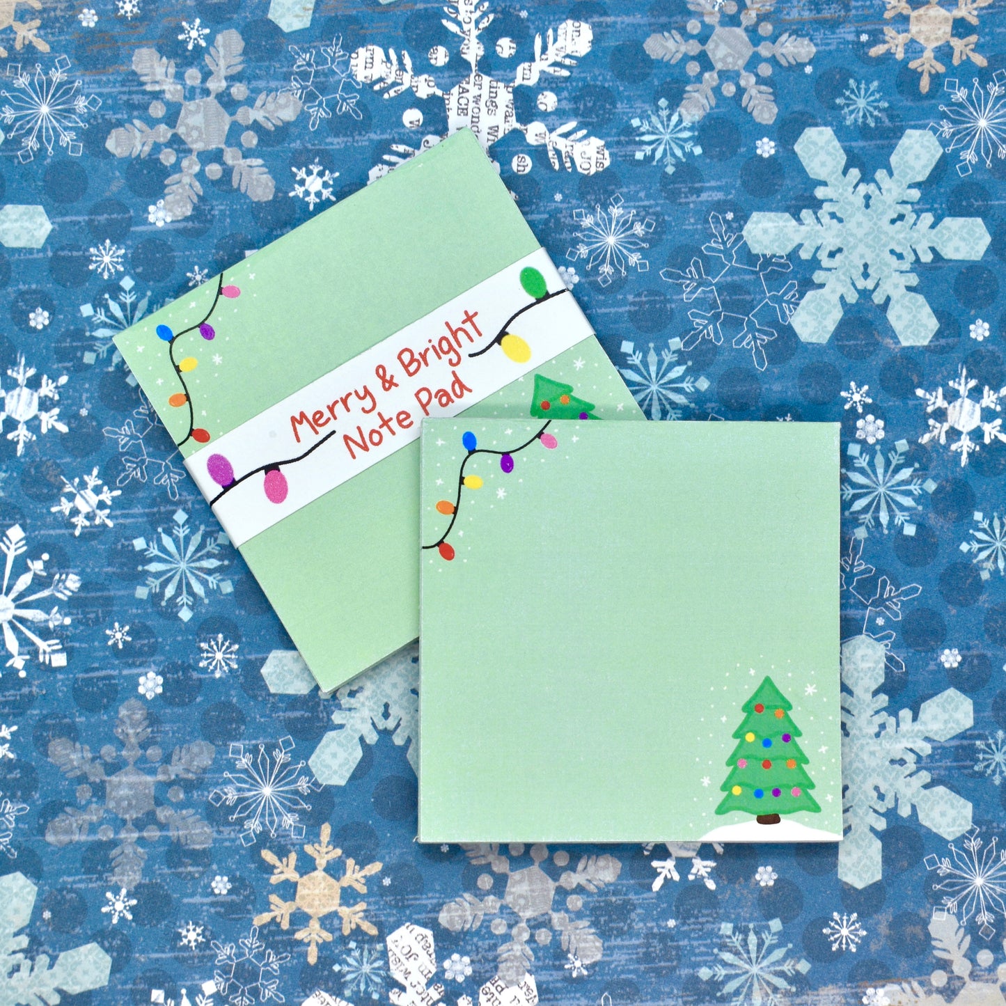Merry and Bright Notepad