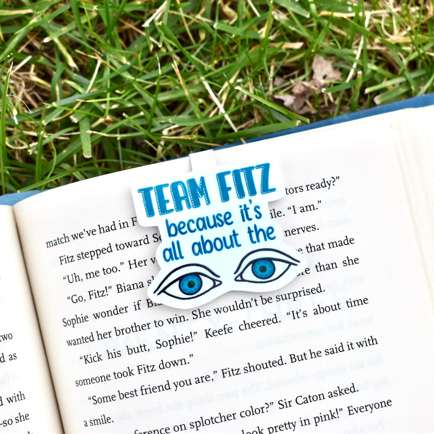 Team Fitz Magnetic Bookmark