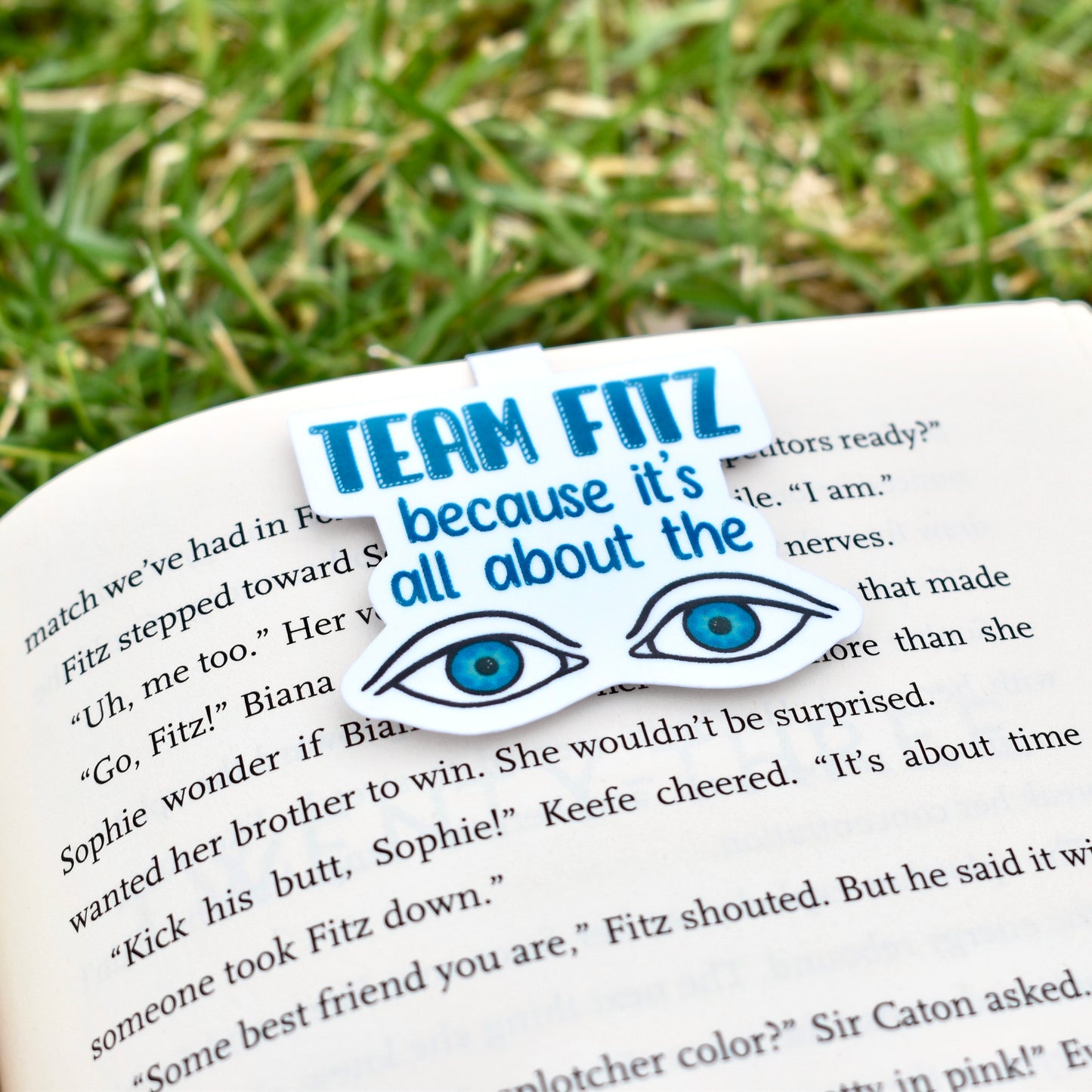 Team Fitz Magnetic Bookmark