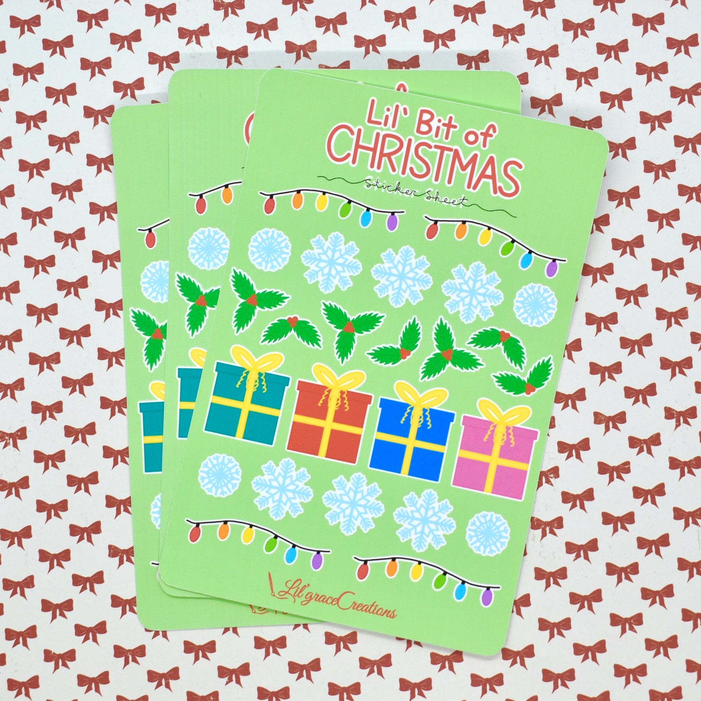 Lil' Bit of Christmas Sticker Sheet