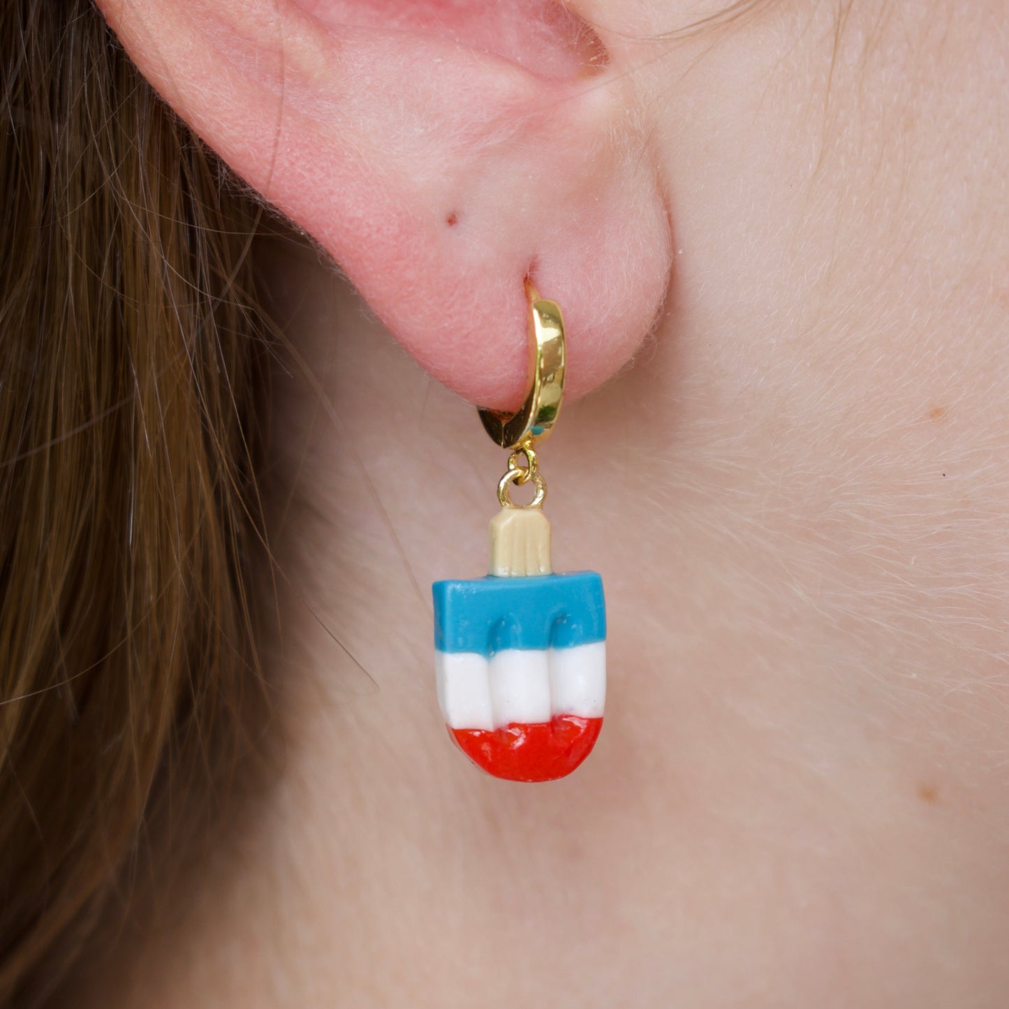 Rocket Pop Huggie Earrings