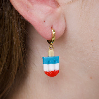Rocket Pop Huggie Earrings
