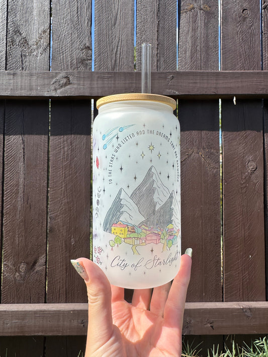 City of Starlight Glass Cup