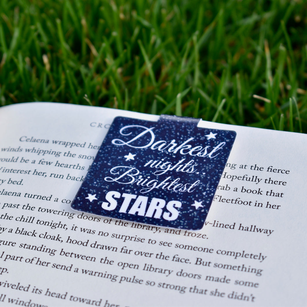 Darkest Nights, Brightest Stars Magnetic Bookmark