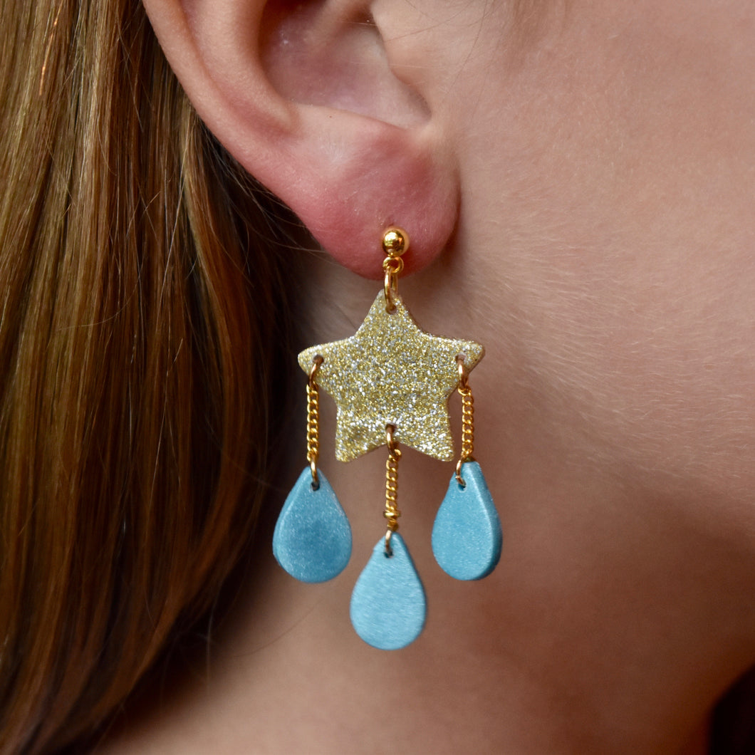 Stars & Raindrops Earrings