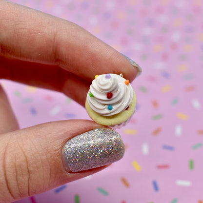 Confetti Cupcake Charm