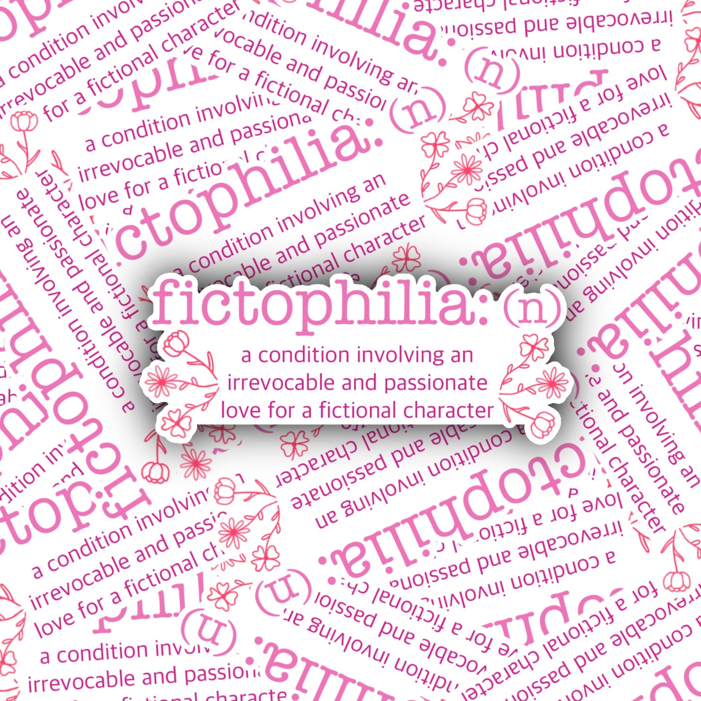 Fictophilia Sticker
