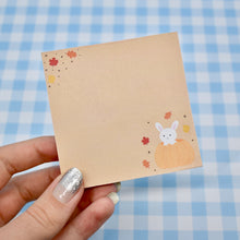 Load image into Gallery viewer, Autumn Bunny Notepad
